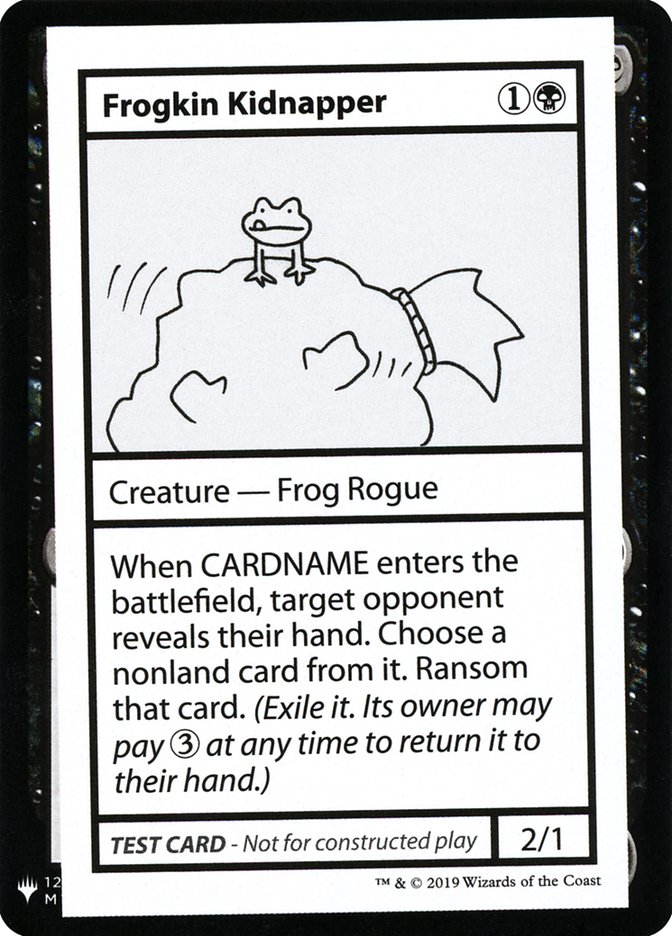 Frogkin Kidnapper [Mystery Booster Playtest Cards] | Fandemonia Ltd