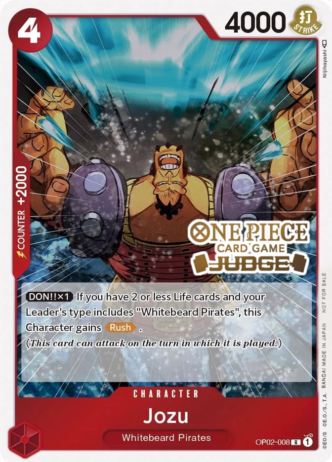 Jozu (Judge) [One Piece Promotion Cards] | Fandemonia Ltd