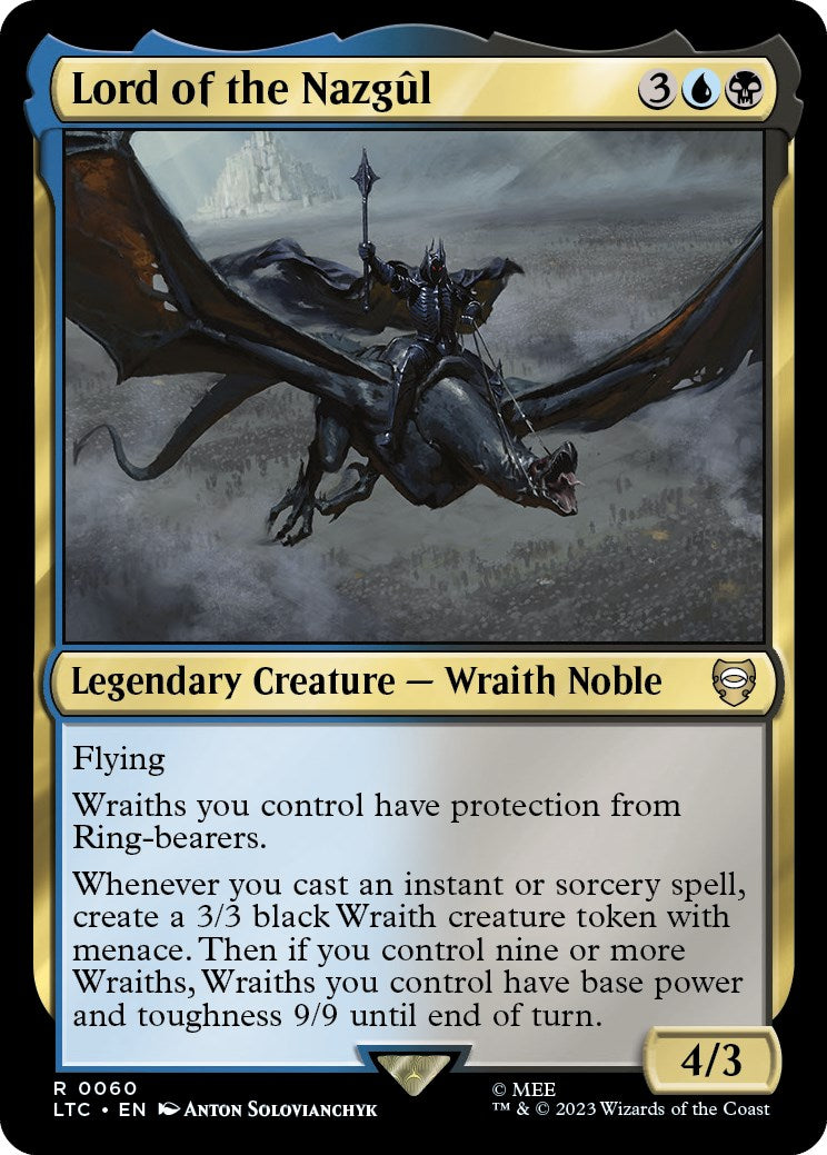 Lord of the Nazgul [The Lord of the Rings: Tales of Middle-Earth Commander] | Fandemonia Ltd