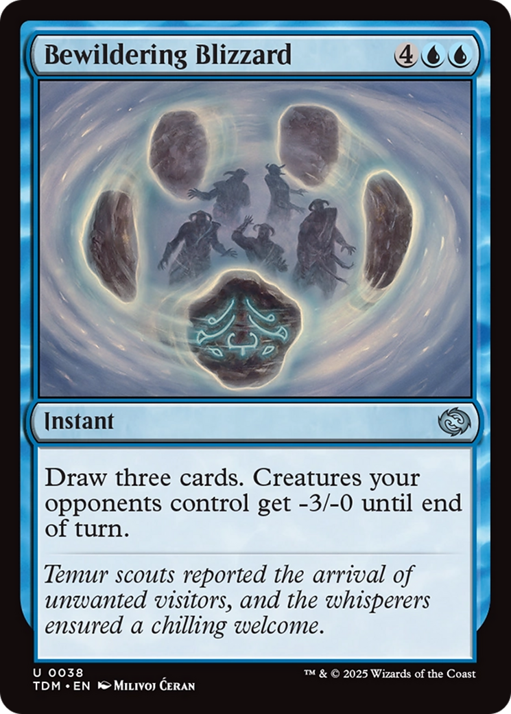Bewildering Blizzard [Tarkir: Dragonstorm] | Fandemonia Ltd