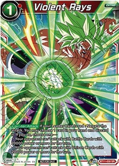 Violent Rays (BT11-030) [Tournament Promotion Cards] | Fandemonia Ltd