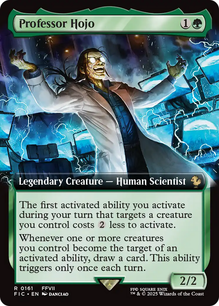 Professor Hojo (Extended Art) [FINAL FANTASY Commander] | Fandemonia Ltd