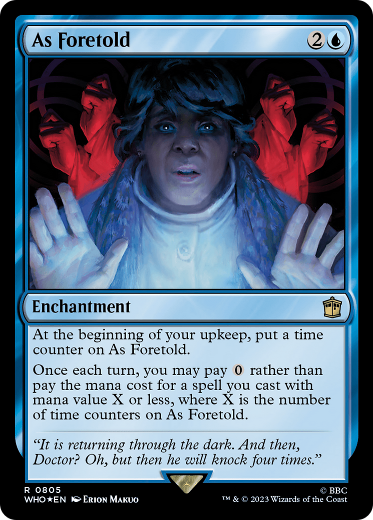 As Foretold (Surge Foil) [Doctor Who] | Fandemonia Ltd
