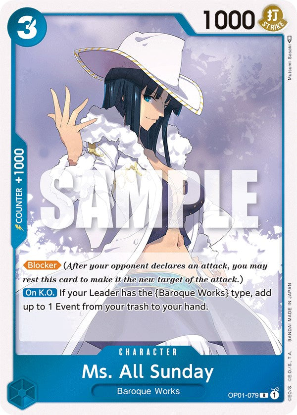 Ms. All Sunday [Romance Dawn] | Fandemonia Ltd