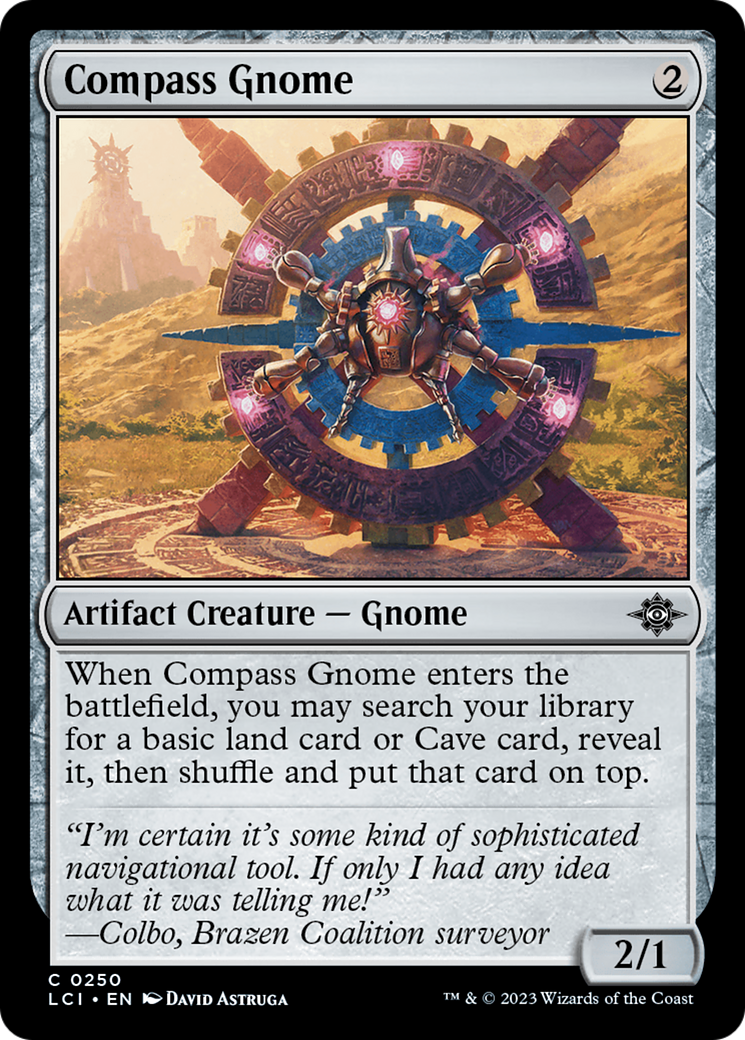 Compass Gnome [The Lost Caverns of Ixalan] | Fandemonia Ltd