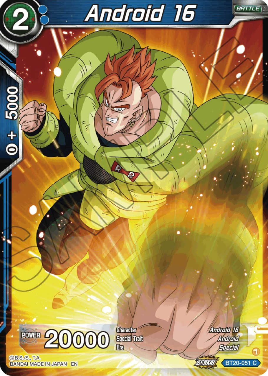 Android 16 (BT20-051) [Power Absorbed] | Fandemonia Ltd