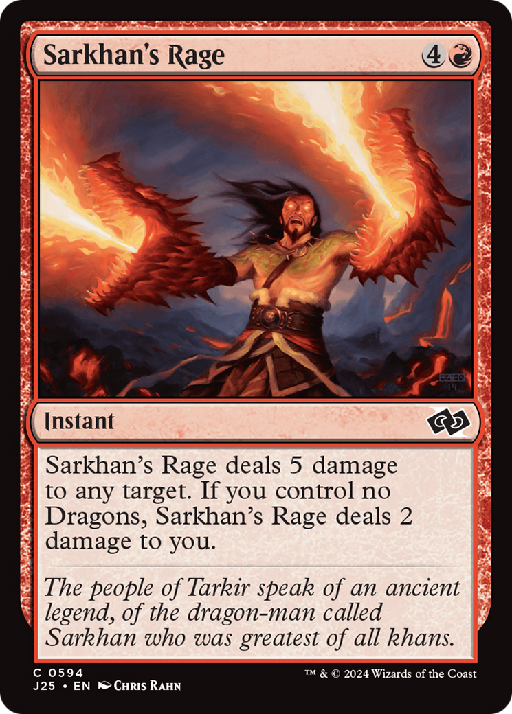 Sarkhan's Rage [Foundations Jumpstart] | Fandemonia Ltd
