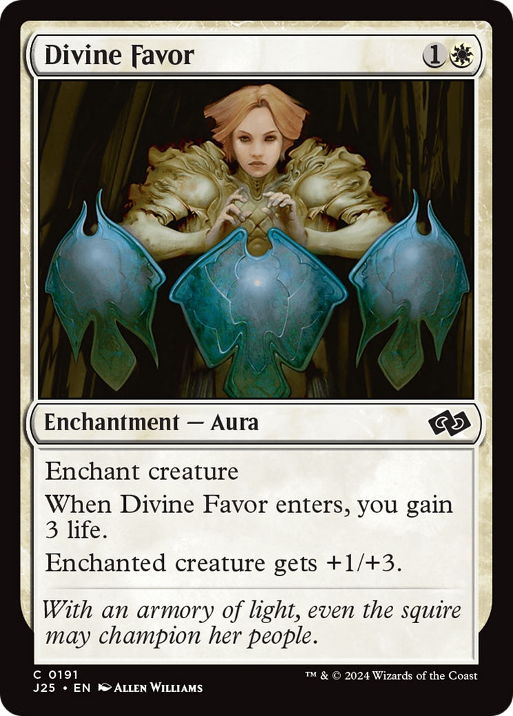 Divine Favor [Foundations Jumpstart] | Fandemonia Ltd