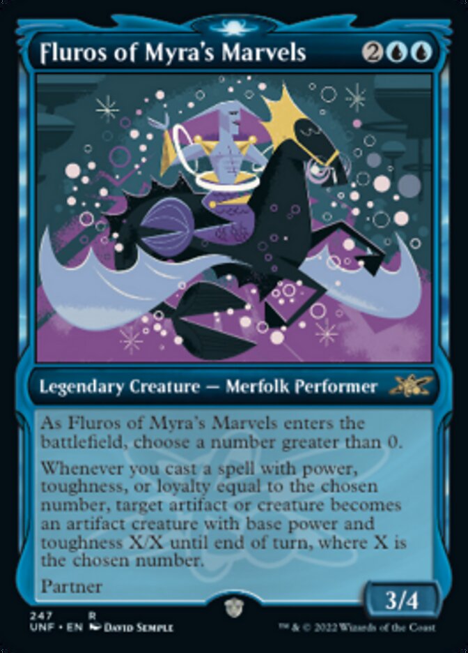 Fluros of Myra's Marvels (Showcase) [Unfinity] | Fandemonia Ltd