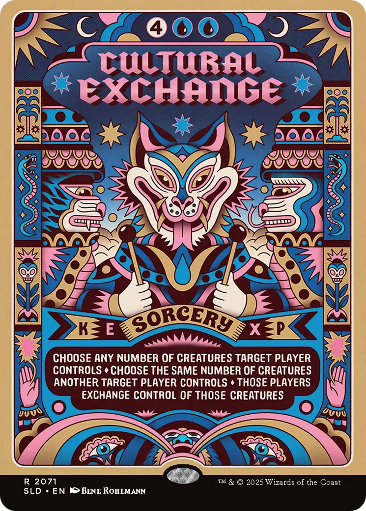 Cultural Exchange (Rainbow Foil) [Secret Lair Drop Series] | Fandemonia Ltd