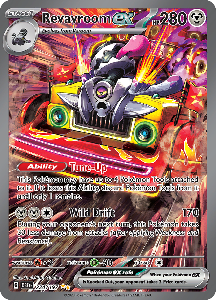 Revavroom ex (224/197) [Scarlet & Violet: Obsidian Flames] | Fandemonia Ltd