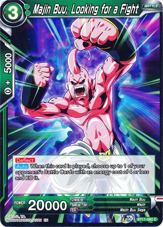 Majin Buu, Looking for a Fight (BT11-082) [Vermilion Bloodline] | Fandemonia Ltd