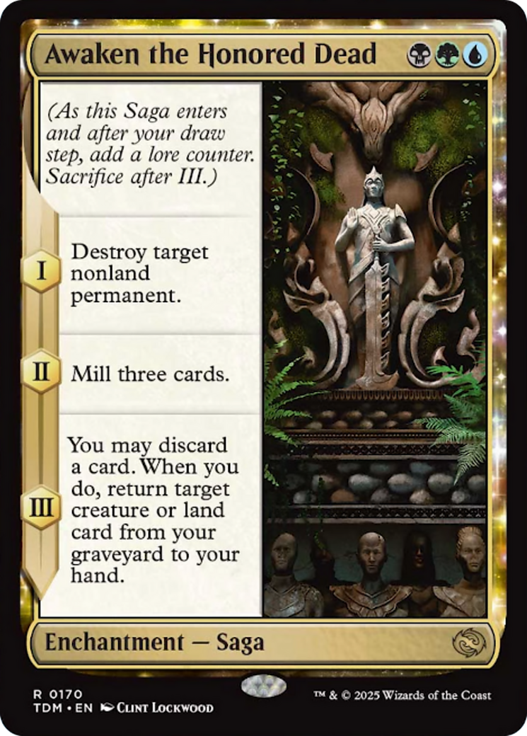 Awaken the Honored Dead [Tarkir: Dragonstorm] | Fandemonia Ltd