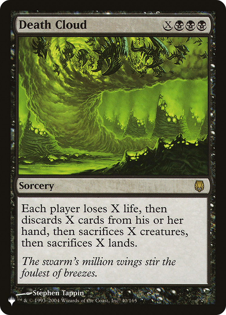 Death Cloud [The List] | Fandemonia Ltd