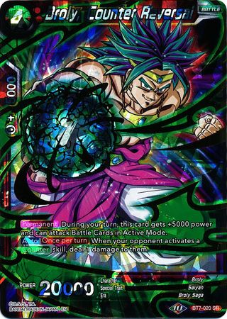 Broly, Counter Reversal (BT7-020) [Assault of the Saiyans] | Fandemonia Ltd