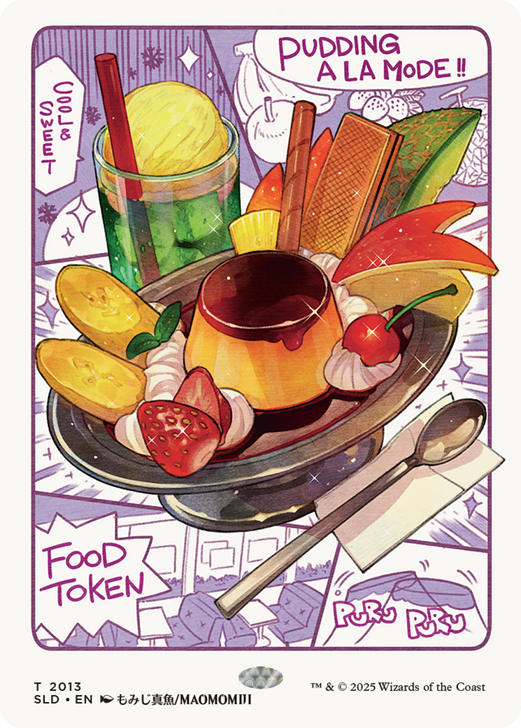 Food Token (2013) (Rainbow Foil) [Secret Lair Drop Series] | Fandemonia Ltd
