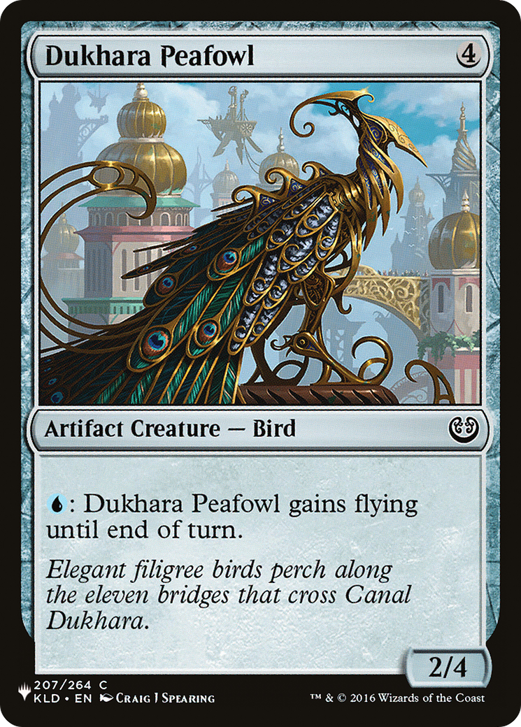 Dukhara Peafowl [The List] | Fandemonia Ltd