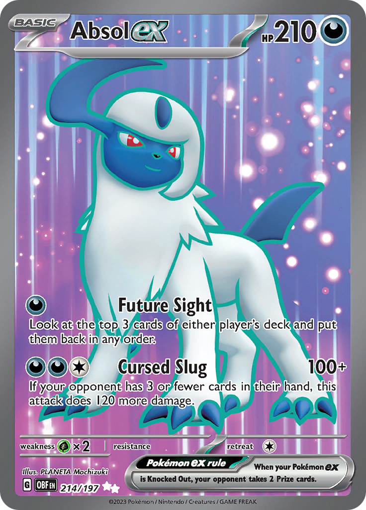 Absol ex (214/197) [Scarlet & Violet: Obsidian Flames] | Fandemonia Ltd