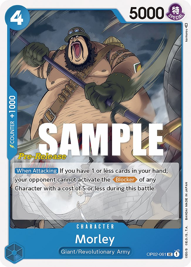Morley [Paramount War Pre-Release Cards] | Fandemonia Ltd
