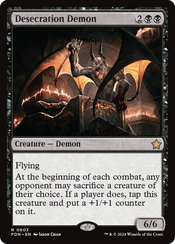 Desecration Demon [Foundations] | Fandemonia Ltd