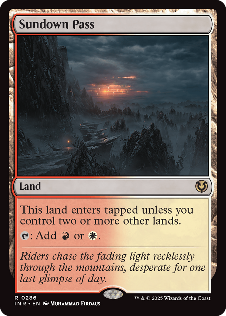 Sundown Pass [Innistrad Remastered] | Fandemonia Ltd