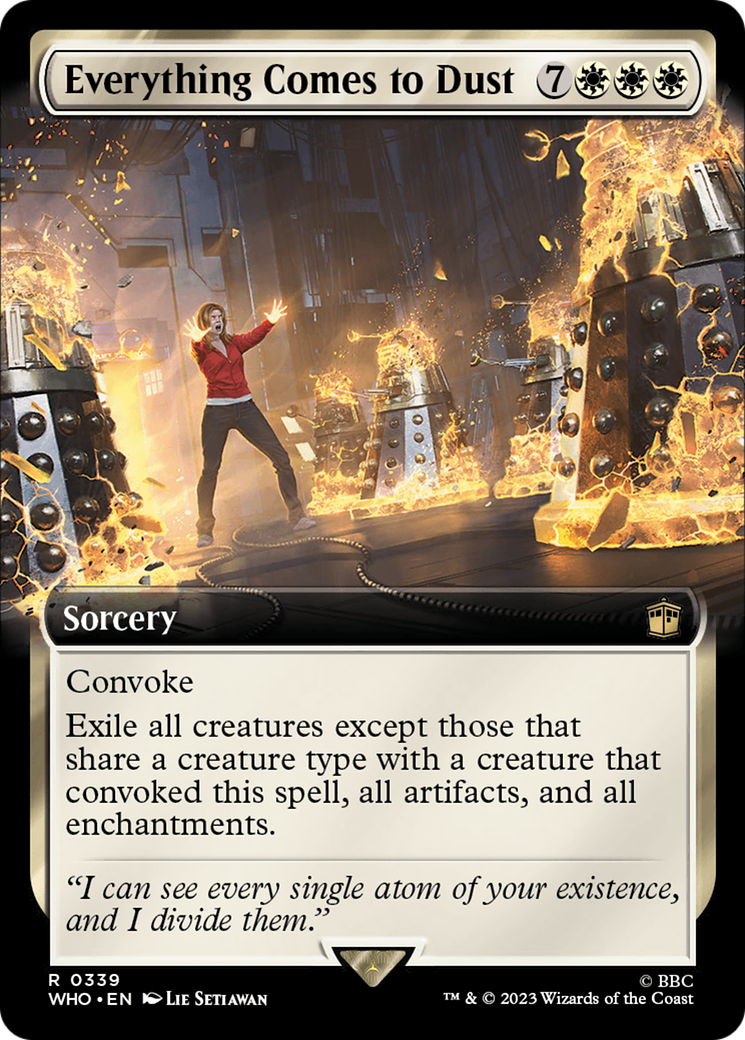 Everything Comes to Dust (Extended Art) [Doctor Who] | Fandemonia Ltd