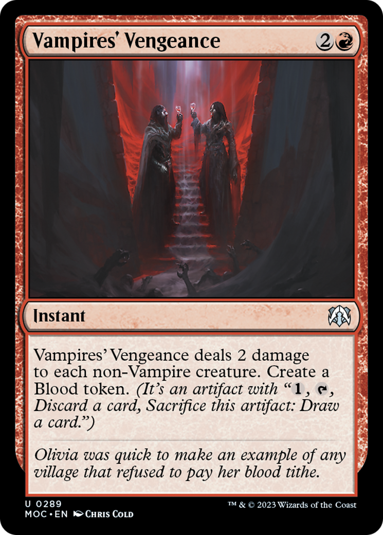Vampires' Vengeance [March of the Machine Commander] | Fandemonia Ltd