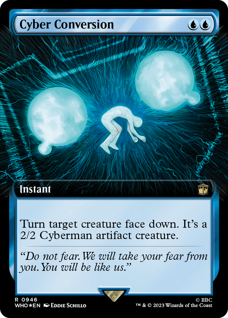 Cyber Conversion (Extended Art) (Surge Foil) [Doctor Who] | Fandemonia Ltd