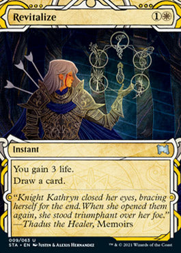 Revitalize (Foil Etched) [Strixhaven: Mystical Archive] | Fandemonia Ltd