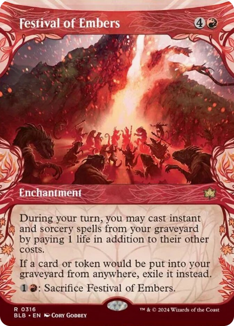 Festival of Embers (Showcase) [Bloomburrow] | Fandemonia Ltd