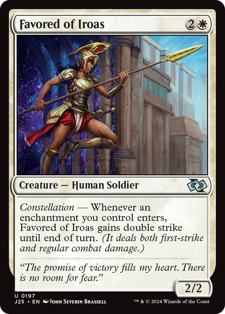 Favored of Iroas [Foundations Jumpstart] | Fandemonia Ltd