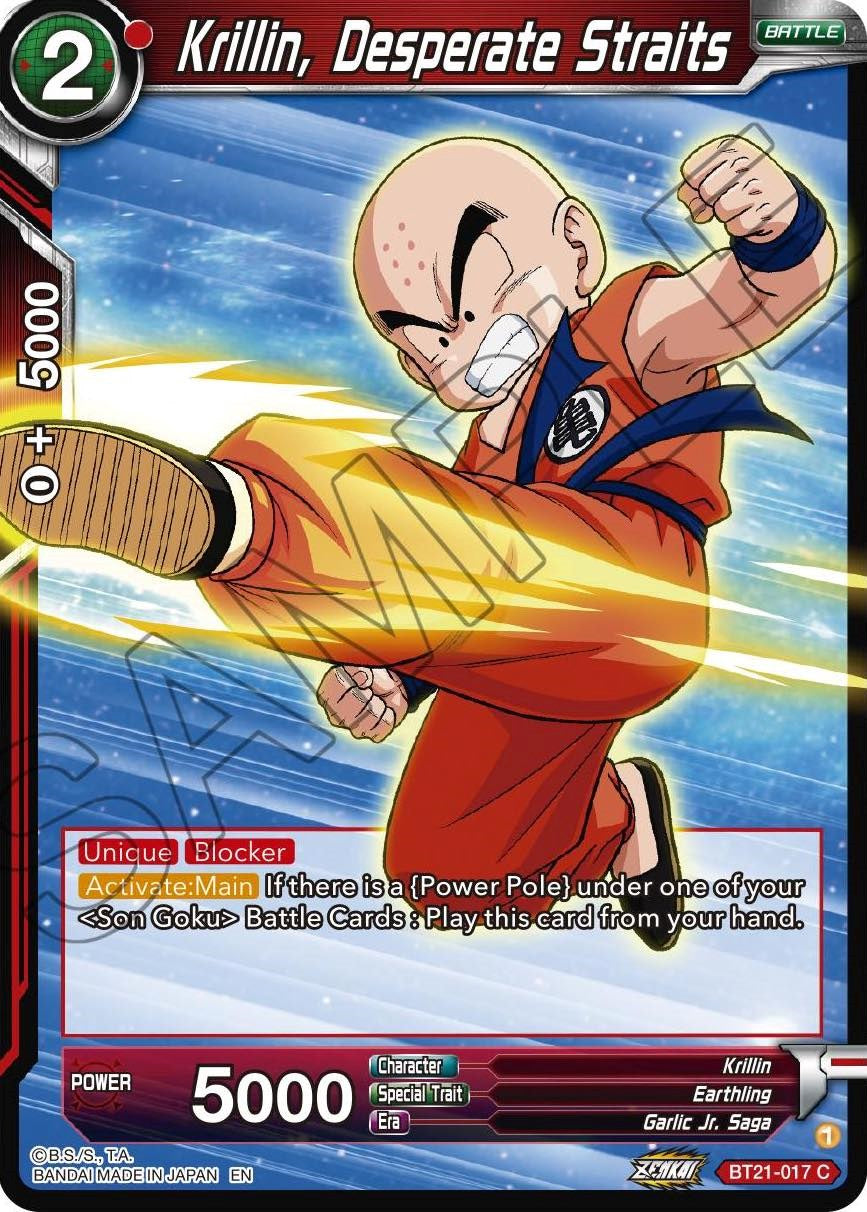 Krillin, Desperate Straits (BT21-017) [Wild Resurgence] | Fandemonia Ltd