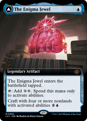 The Enigma Jewel // Locus of Enlightenment (Extended Art) [The Lost Caverns of Ixalan] | Fandemonia Ltd