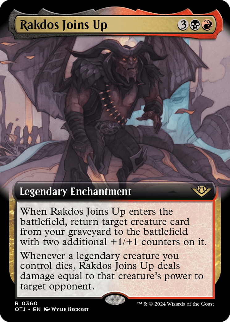 Rakdos Joins Up (Extended Art) [Outlaws of Thunder Junction] | Fandemonia Ltd