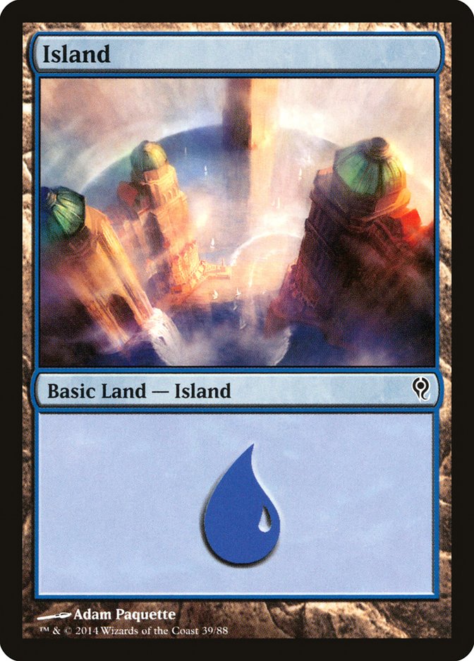 Island (39) [Duel Decks: Jace vs. Vraska] | Fandemonia Ltd