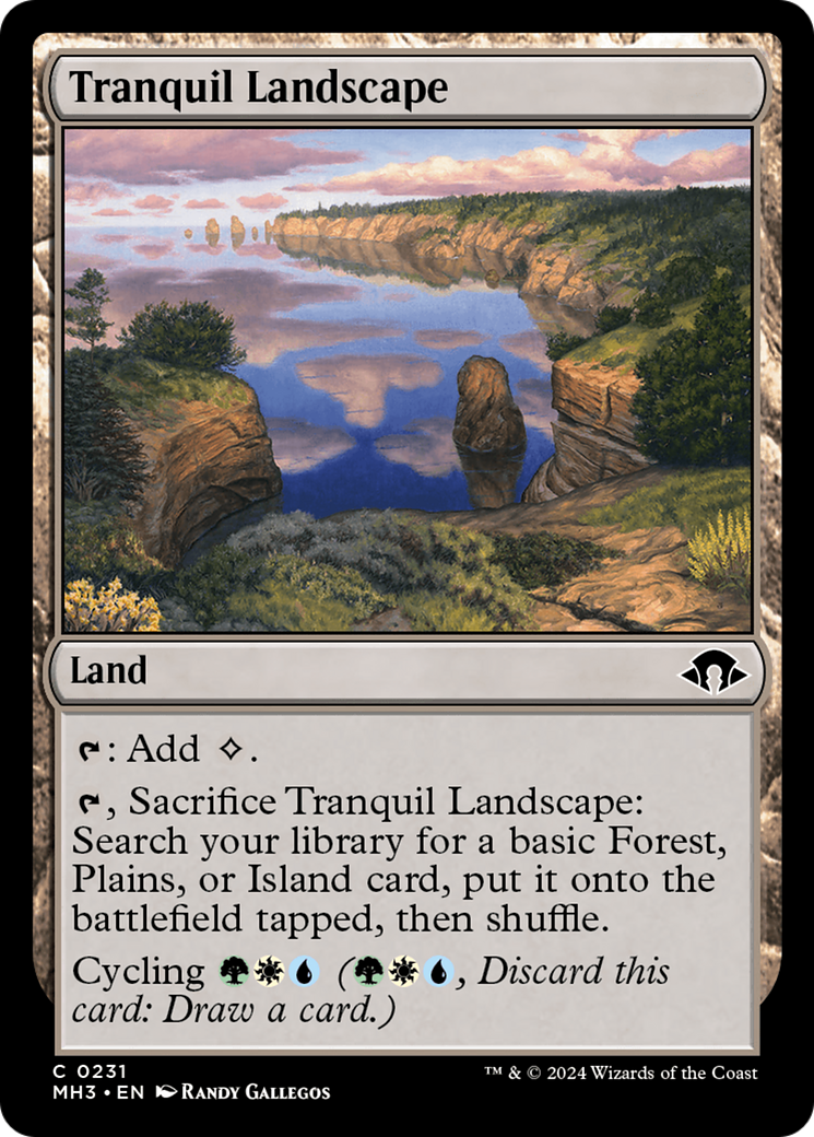 Tranquil Landscape [Modern Horizons 3] | Fandemonia Ltd