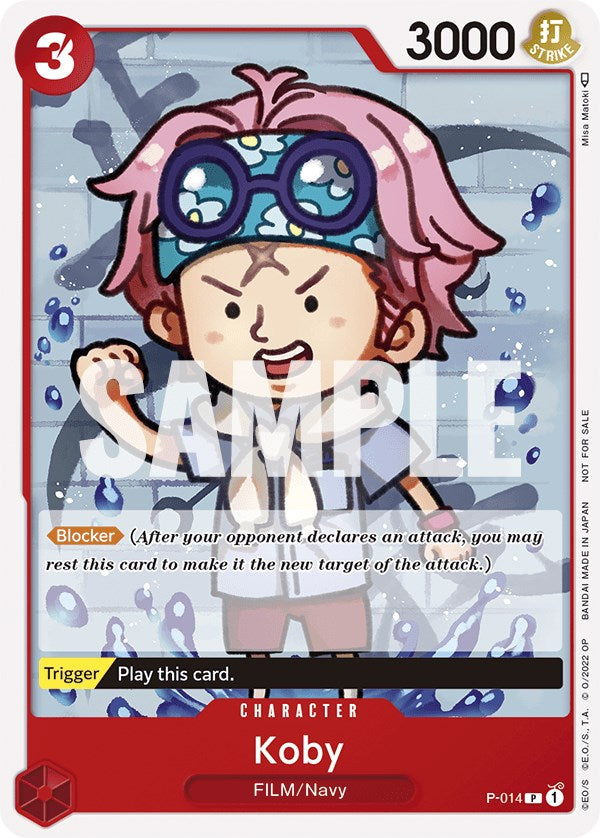 Koby (One Piece Film Red) [One Piece Promotion Cards] | Fandemonia Ltd