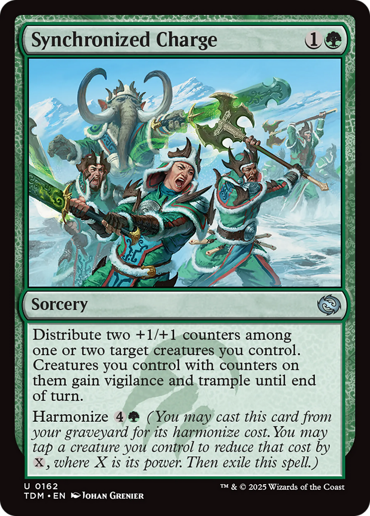 Synchronized Charge [Tarkir: Dragonstorm] | Fandemonia Ltd