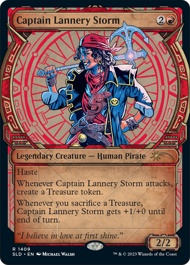 Captain Lannery Storm [Secret Lair Drop Series] | Fandemonia Ltd
