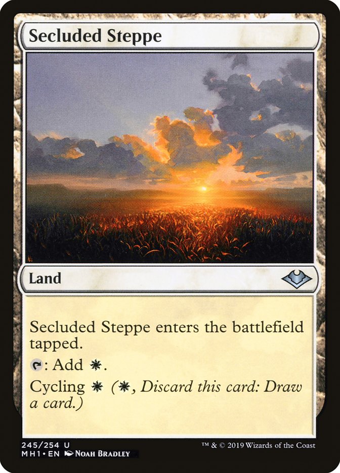 Secluded Steppe [Modern Horizons] | Fandemonia Ltd
