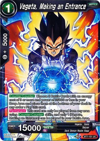 Vegeta, Making an Entrance (BT7-101) [Assault of the Saiyans] | Fandemonia Ltd