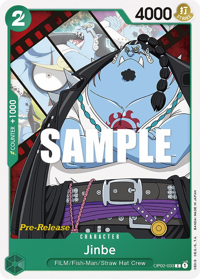 Jinbe [Paramount War Pre-Release Cards] | Fandemonia Ltd
