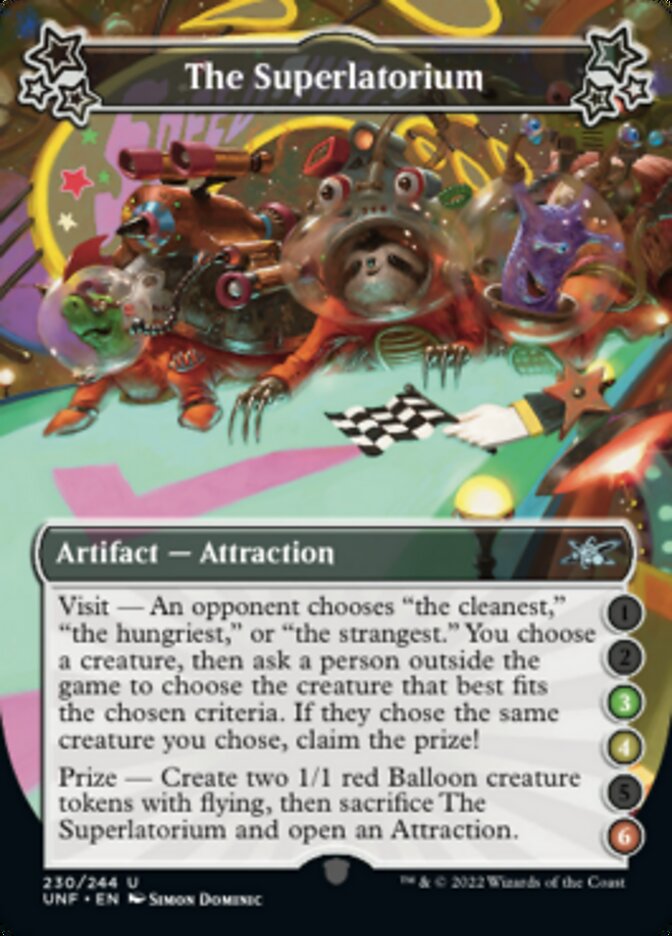 The Superlatorium (3-4-6) [Unfinity] | Fandemonia Ltd