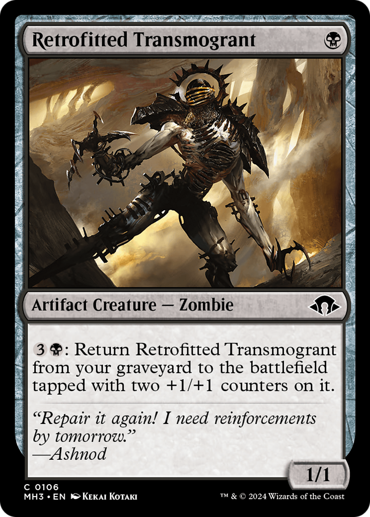 Retrofitted Transmogrant [Modern Horizons 3] | Fandemonia Ltd