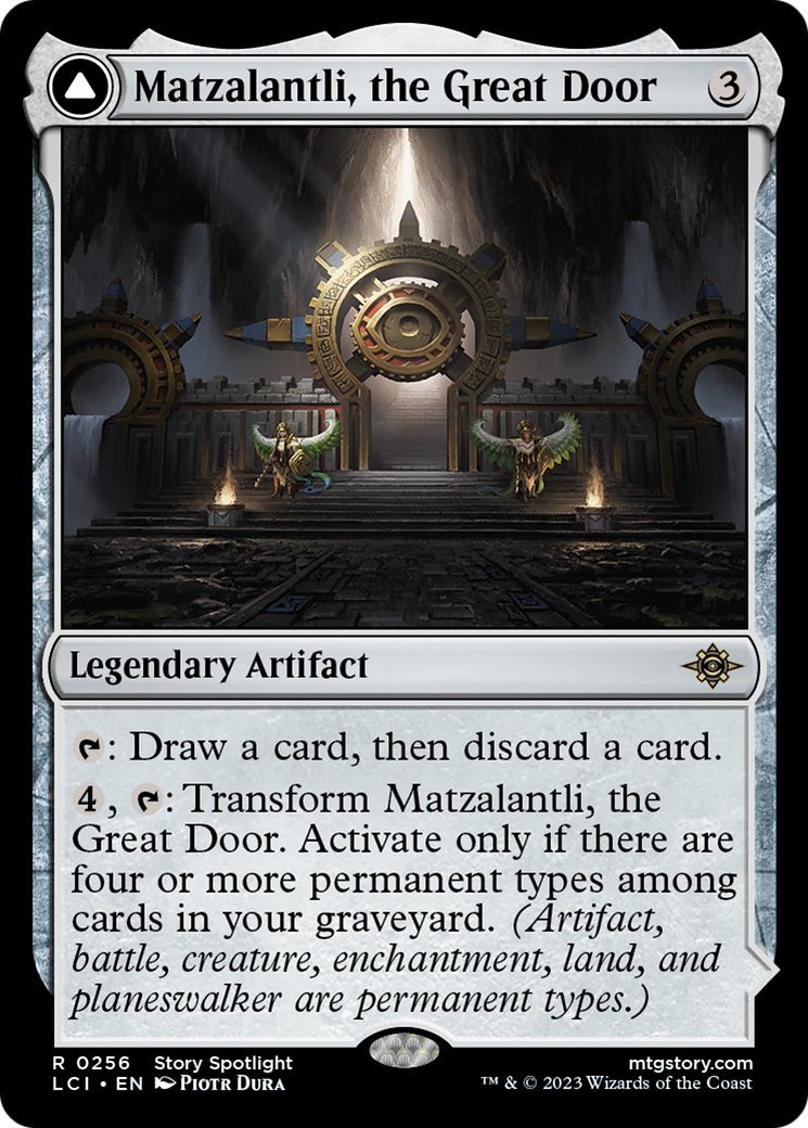 Matzalantli, the Great Door // The Core [The Lost Caverns of Ixalan] | Fandemonia Ltd