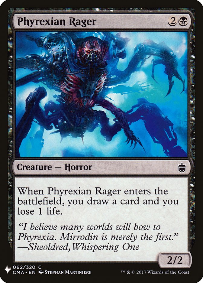 Phyrexian Rager [Mystery Booster] | Fandemonia Ltd