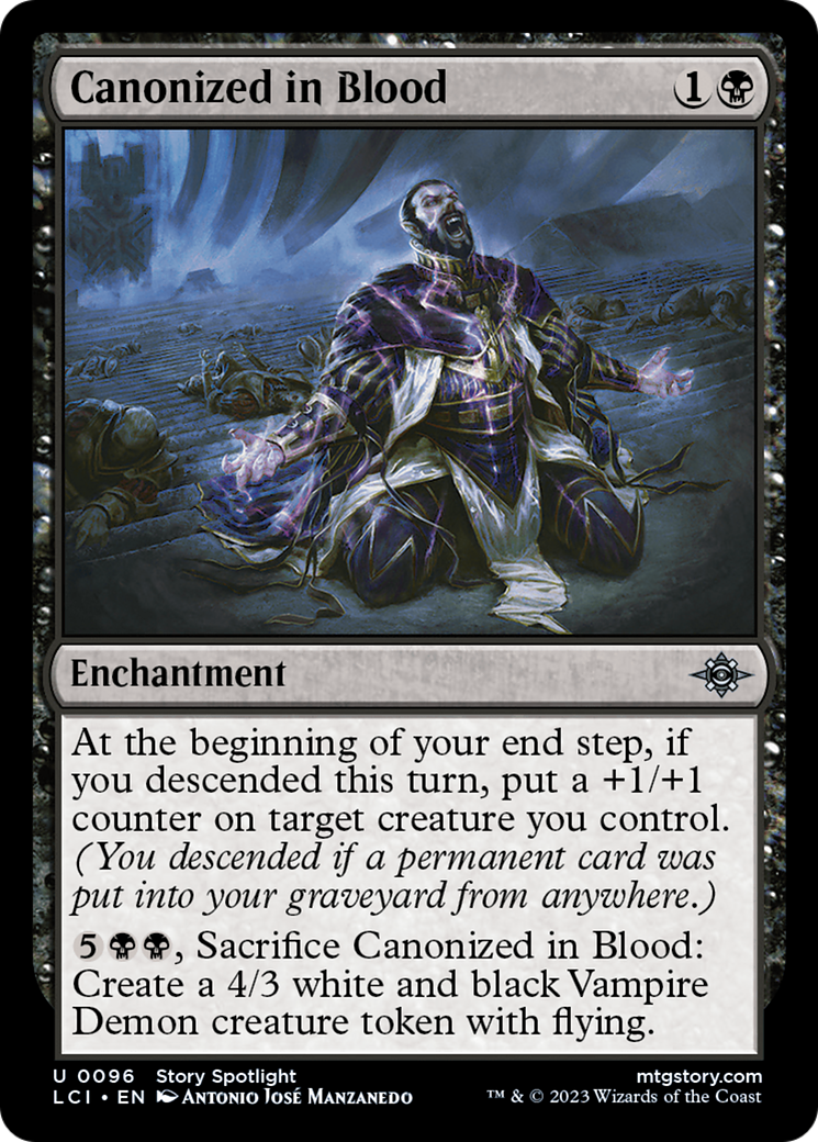 Canonized in Blood [The Lost Caverns of Ixalan] | Fandemonia Ltd