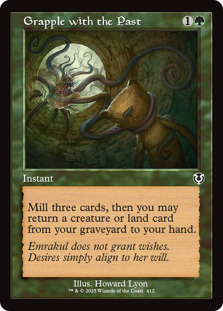 Grapple with the Past (Retro Frame) [Innistrad Remastered] | Fandemonia Ltd