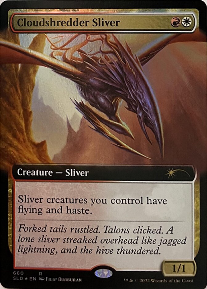 Cloudshredder Sliver (Extended Art) [Secret Lair Drop Promos] | Fandemonia Ltd