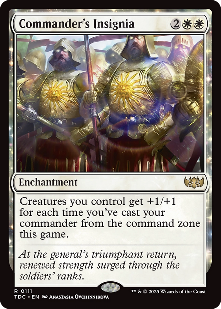 Commander's Insignia [Tarkir: Dragonstorm Commander] | Fandemonia Ltd